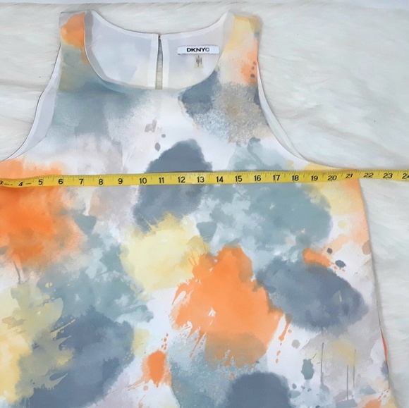 DKNYC sleeveless assymetrical top size L - Picture 4 of 7